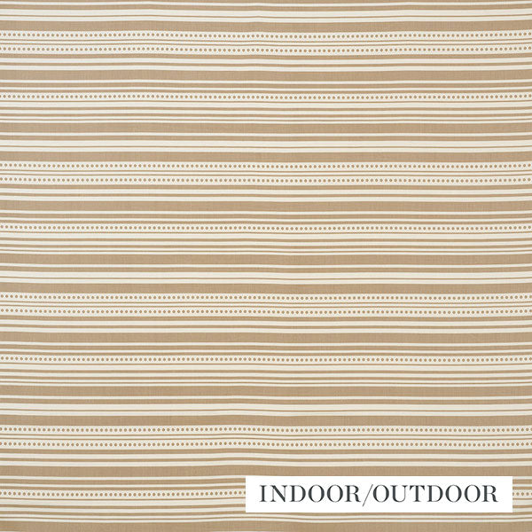 Schumacher Fabric 176591 Stripedot II Sand