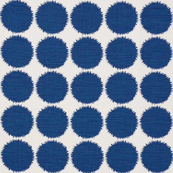 Schumacher Fabric 177090 Fuzz Navy