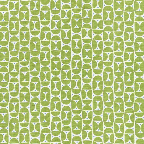 Schumacher Fabric 177362 Mezza Luna Leaf