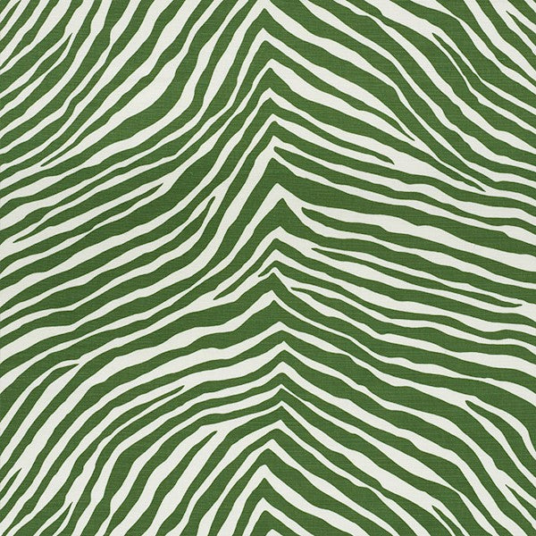 Schumacher Fabric 177441 Iconic Zebra Green