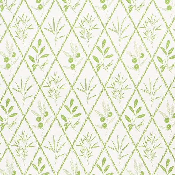 Schumacher Fabric 177641 Endimione Leaf