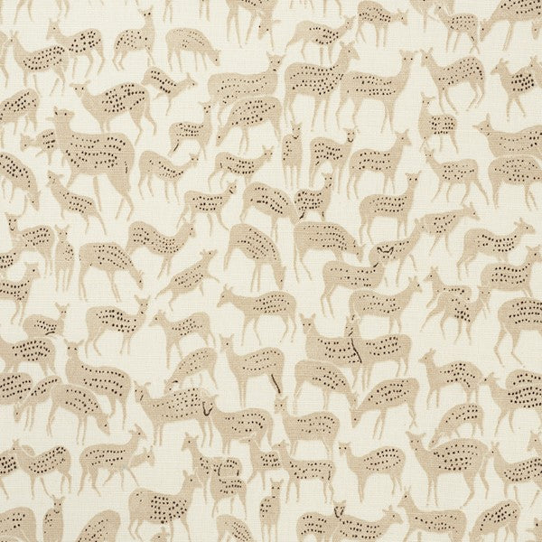 Schumacher Fabric 177721 Fauna Natural