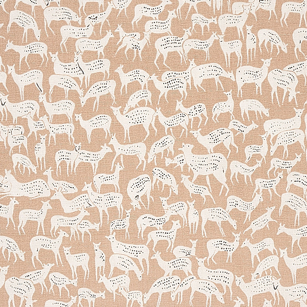 Schumacher Fabric 177722 Fauna Fawn