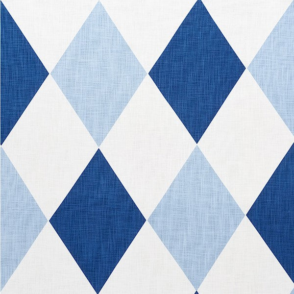 Schumacher Fabric 177800 Maximus Blues