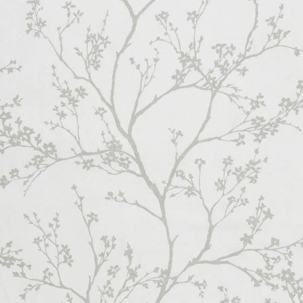 Schumacher Fabric 178440 Twiggy Sheer Light Grey