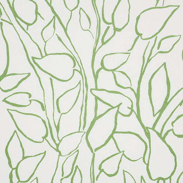 Schumacher Fabric 178701 Solandra Vine Leaf