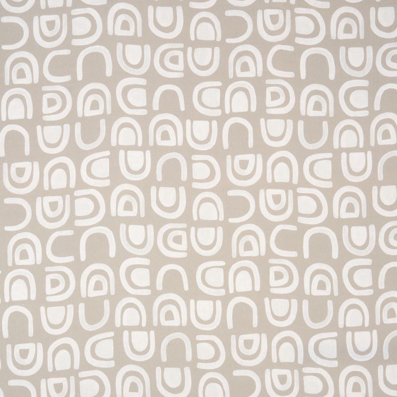 Schumacher Fabric 180420 Threshold Printed Linen Ginger