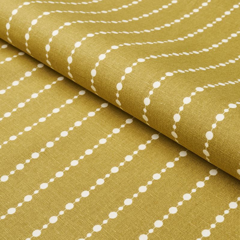 Schumacher Fabric 181431 Beaded Stripe Straw