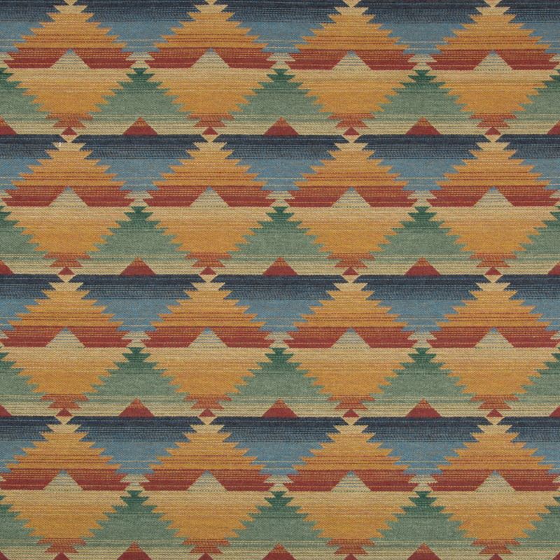 Lee Jofa Fabric 2017127.539 Dinetah Wool Multi/Spice