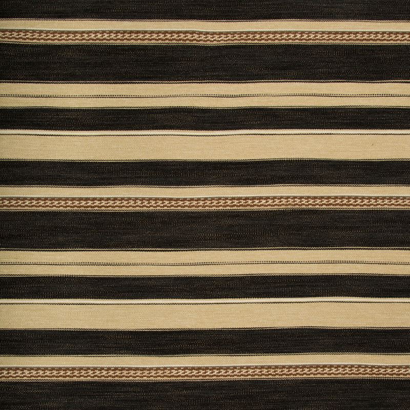 Lee Jofa Fabric 2017143.868 Entoto Stripe Ebony/Cocoa
