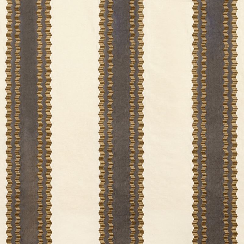 Lee Jofa Fabric 2022113.166 Waldon Stripe Brown