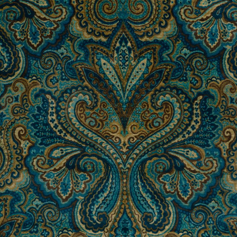 Lee Jofa Fabric 2023113.55 Carswell Velvet Marine/Sky