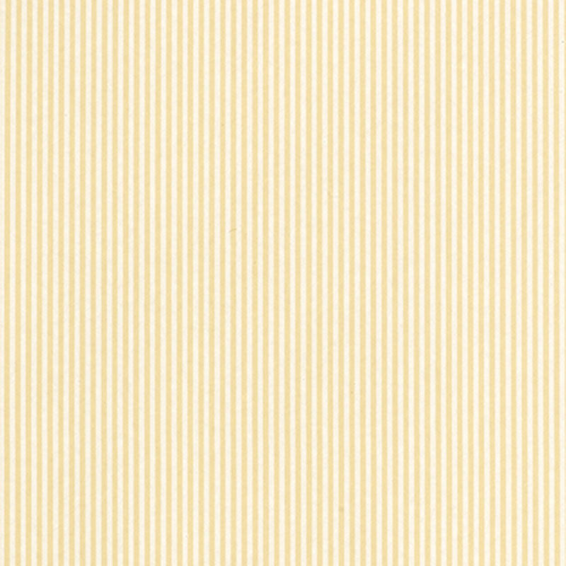 Schumacher Wallpaper 203792 Newport Stripe Maize