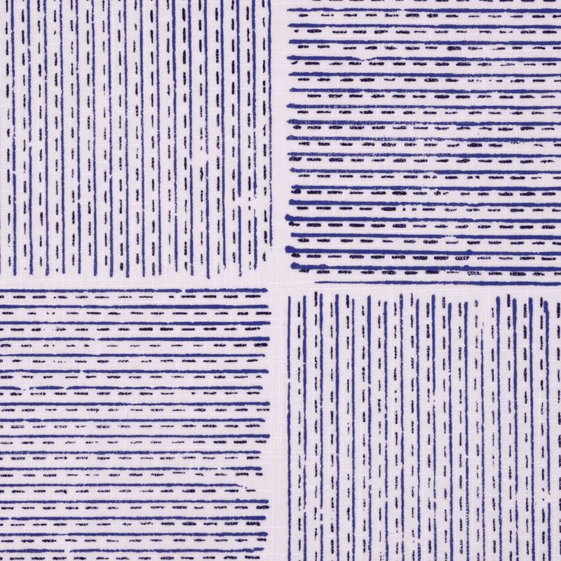 Phillip Jeffries Wallpaper 2582 Kantha Himalyan Blue On Cotton Canvas Linen