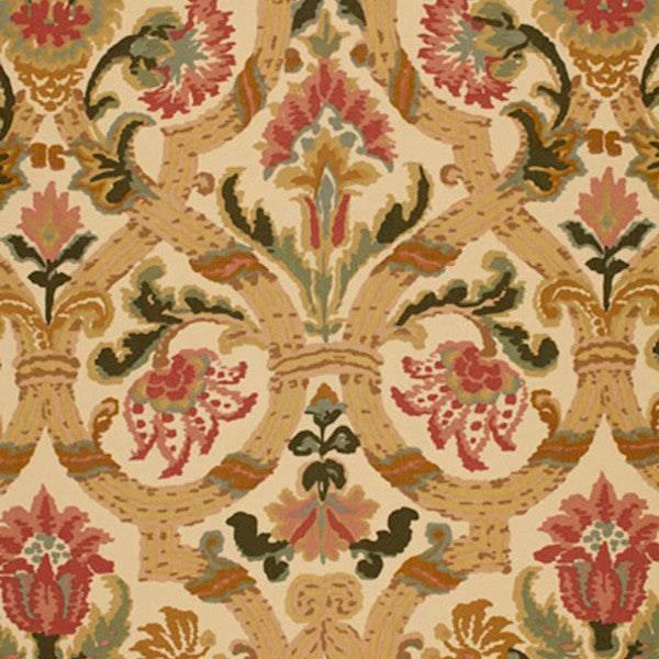 Schumacher Fabric 2638929 Halstead Rose & Gold