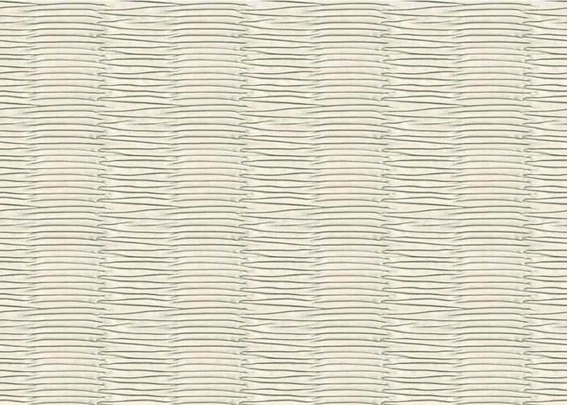 Kravet Couture Fabric 32119.1 Metallic Pleat Platinum