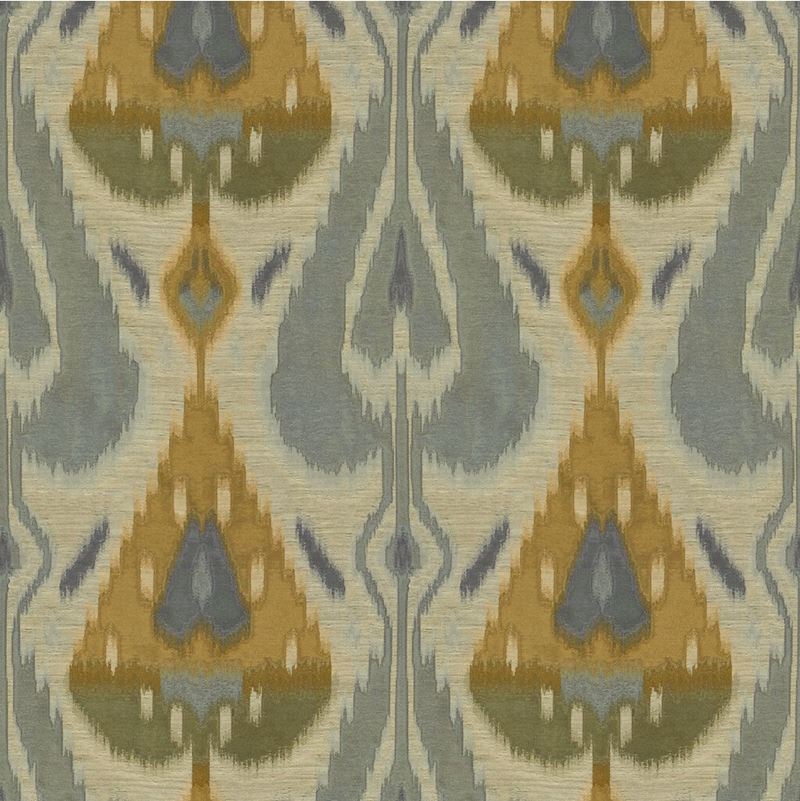 Kravet Couture Fabric 33970.5 Ikat Chic Quarry