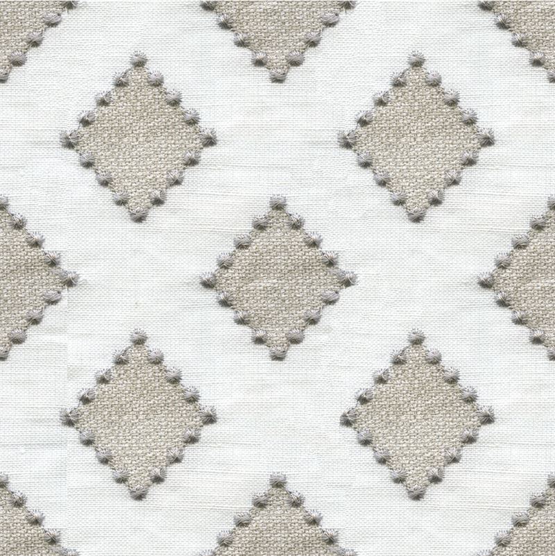 Kravet Basics Fabric 34267.1611 Diamondots Linen