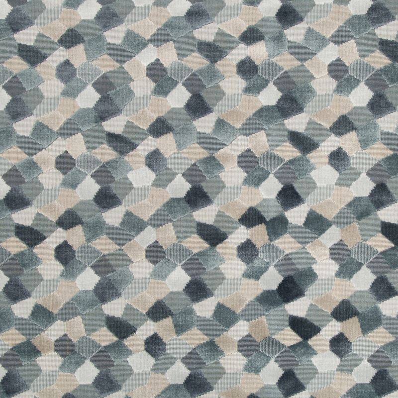 Kravet Couture Fabric 34783.21 Modern Mosaic Harbor