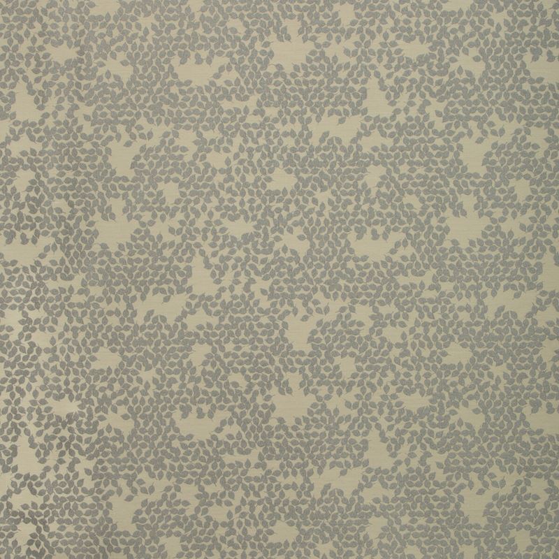 Kravet Contract Fabric 35091.21 Dancing Leaves Silver