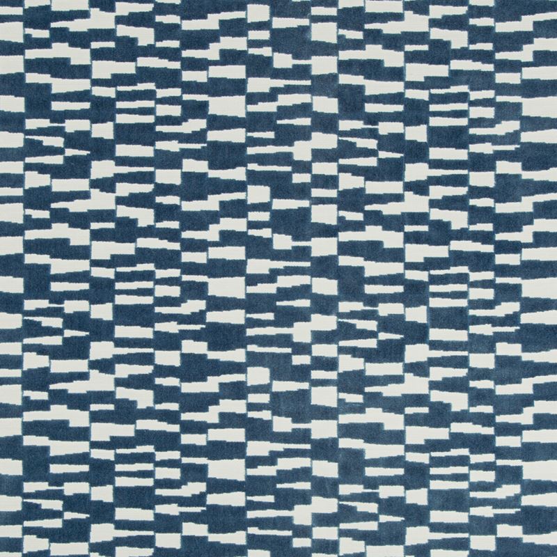 Kravet Basics Fabric 35544.5 Mod Velvet Marine