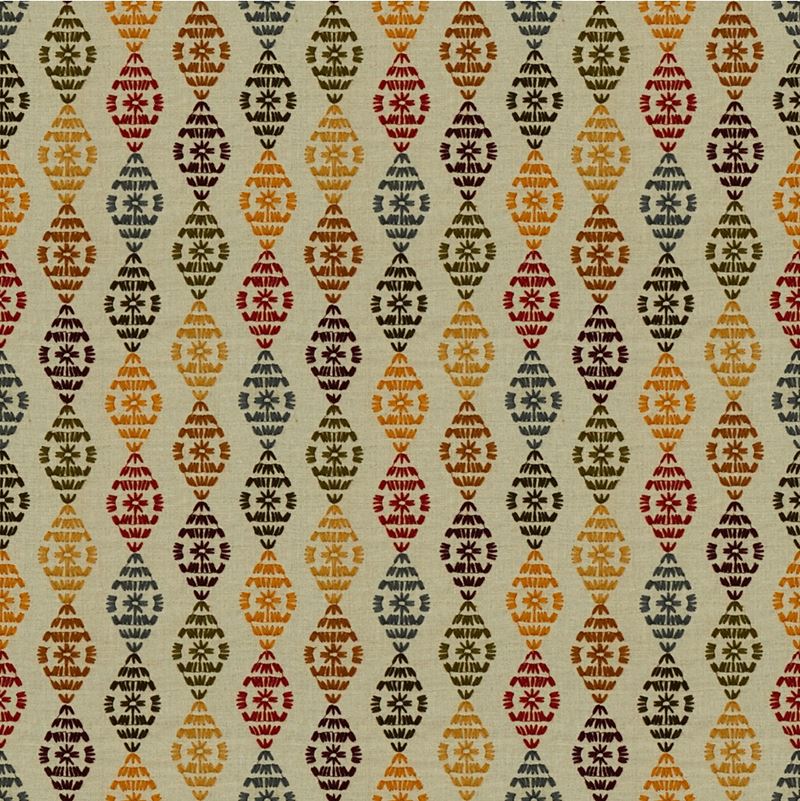 Kravet Design Fabric 4012.416 Soojini Knots Harvest