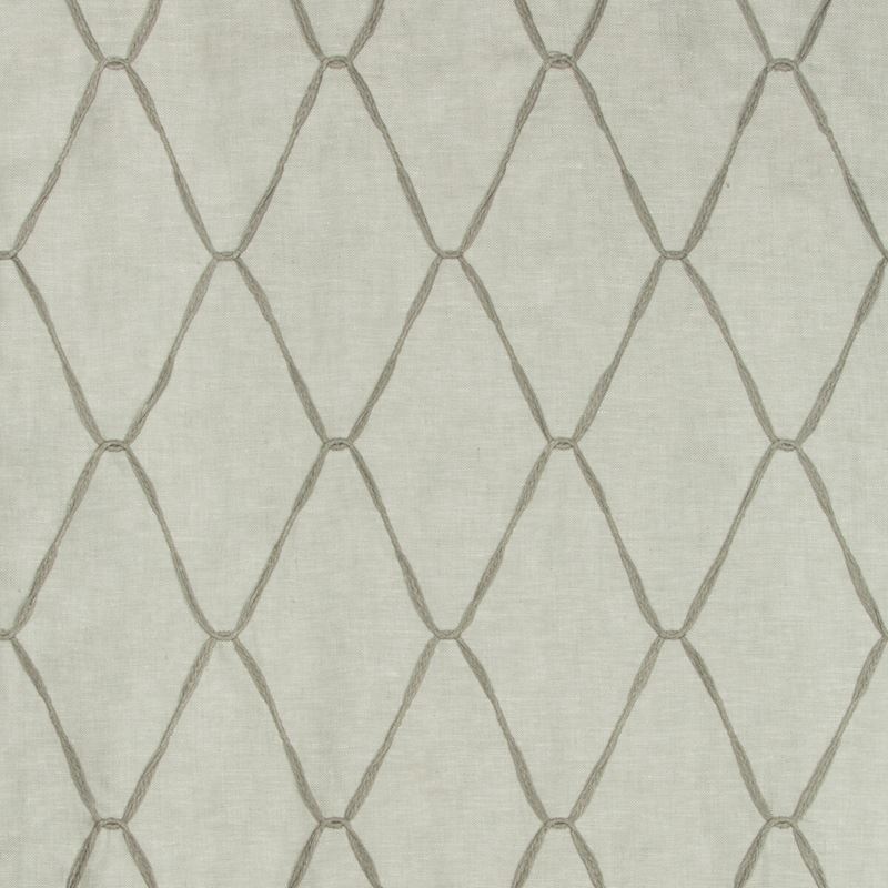 Kravet Couture Fabric 4476.11 Looped Ribbons Mist