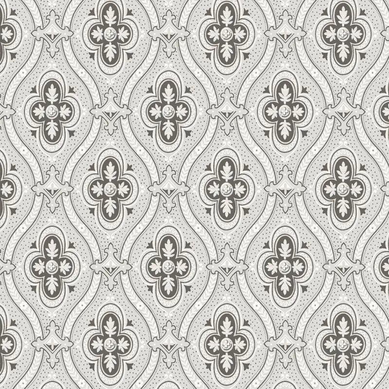 Schumacher Wallpaper 4525 Pigkammaren Umber