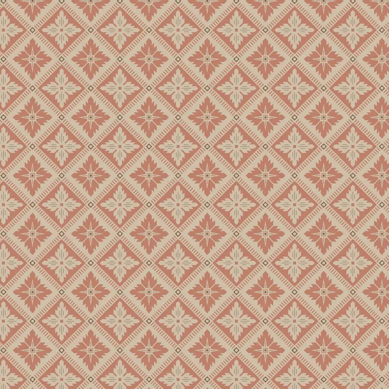 Schumacher Wallpaper 4530 Loka Terracotta