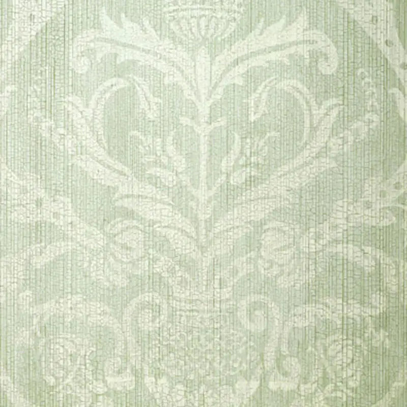 Schumacher Wallpaper 5003683 Masaccio Damask Aqua