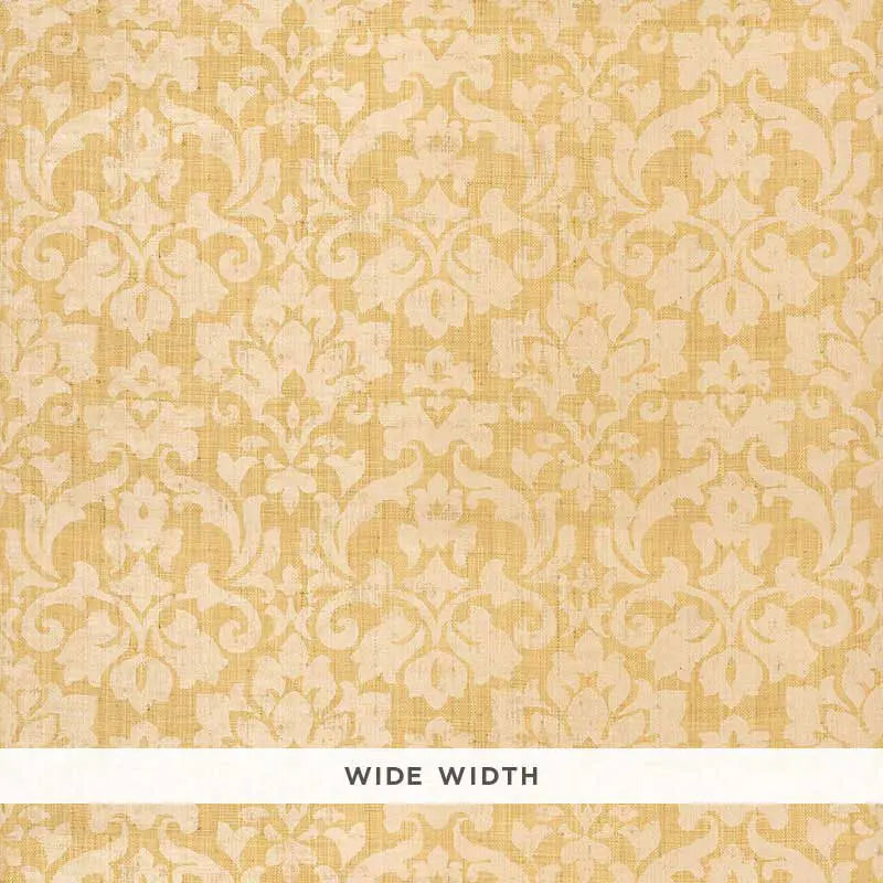 Schumacher Wallpaper 5003700 Bellezza Damask Alabaster