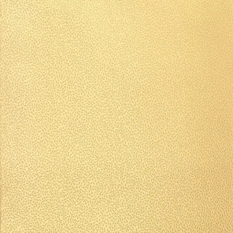 Schumacher Wallpaper 5004444 Celano Vine Light Gold