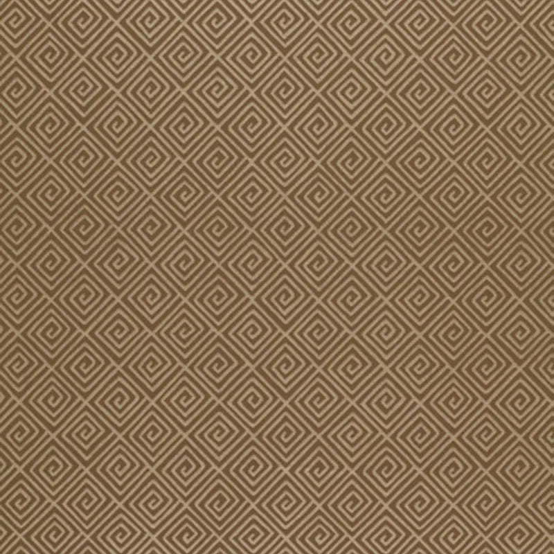 Schumacher Wallpaper 5004763 Greek Key Mink