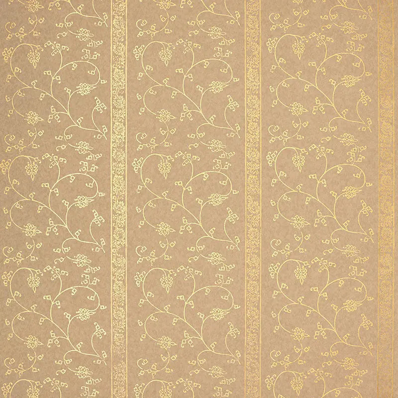 Schumacher Wallpaper 5005213 Khanpur Vine Gilt