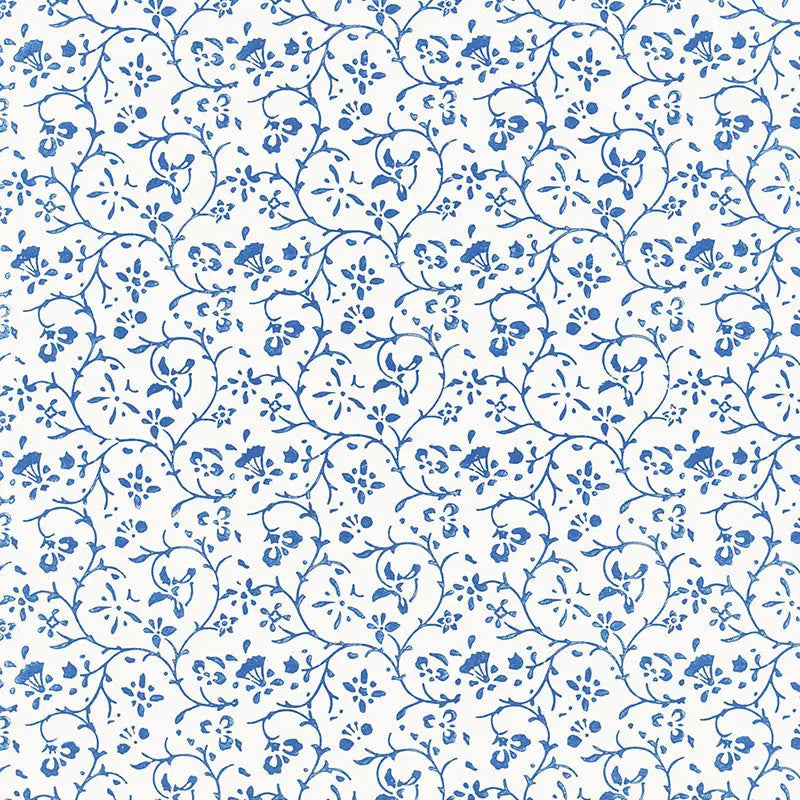 Schumacher Wallpaper 5005261 Kyara Vine Delft