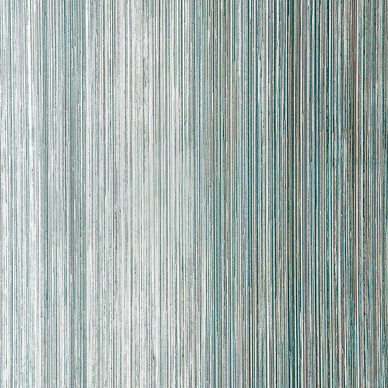 Schumacher Wallpaper 5005713 Metallic Strie Turquoise