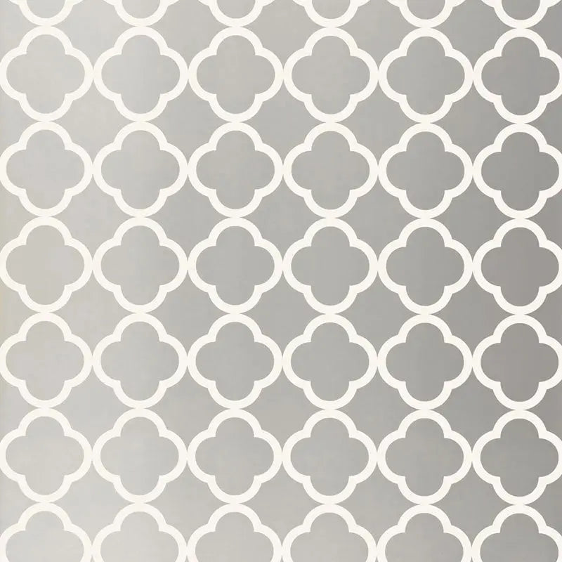 Schumacher Wallpaper 5005872 Morocco Silver