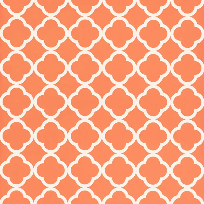 Schumacher Wallpaper 5005874 Morocco Terra Cotta