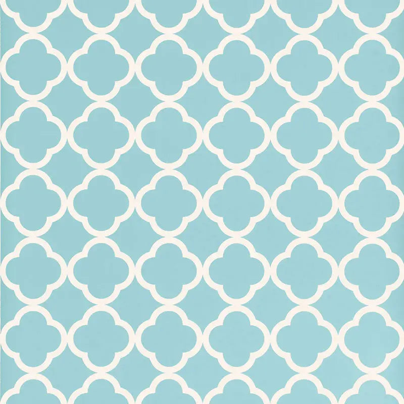 Schumacher Wallpaper 5005875 Morocco Azure