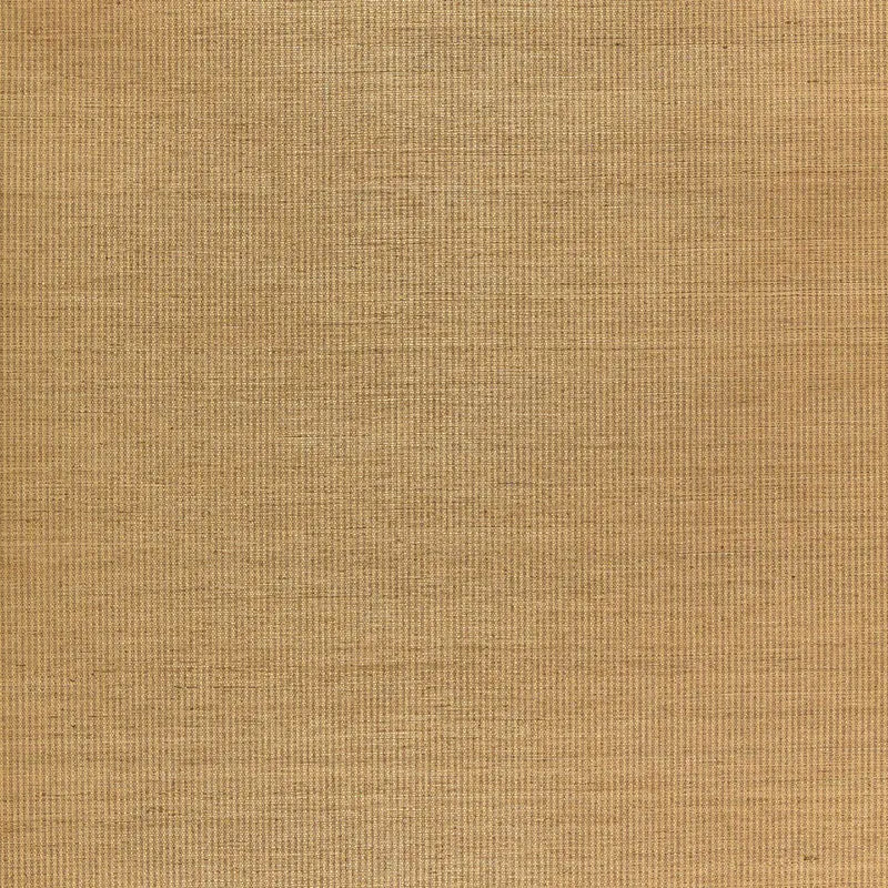 Schumacher Wallpaper 5006163 Harshaw Pinstripe Sisal Pecan