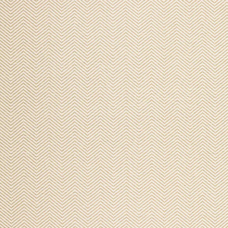 Schumacher Wallpaper 5006170 Pearce Herringbone Bone