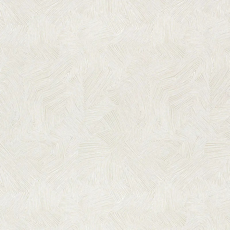 Schumacher Wallpaper 5007540 Labyrinth Alabaster