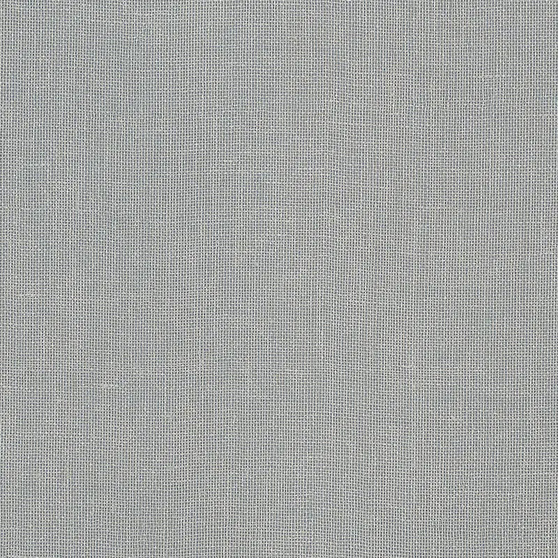 Schumacher Wallpaper 5007847 Gilded Linen Slate & Silver