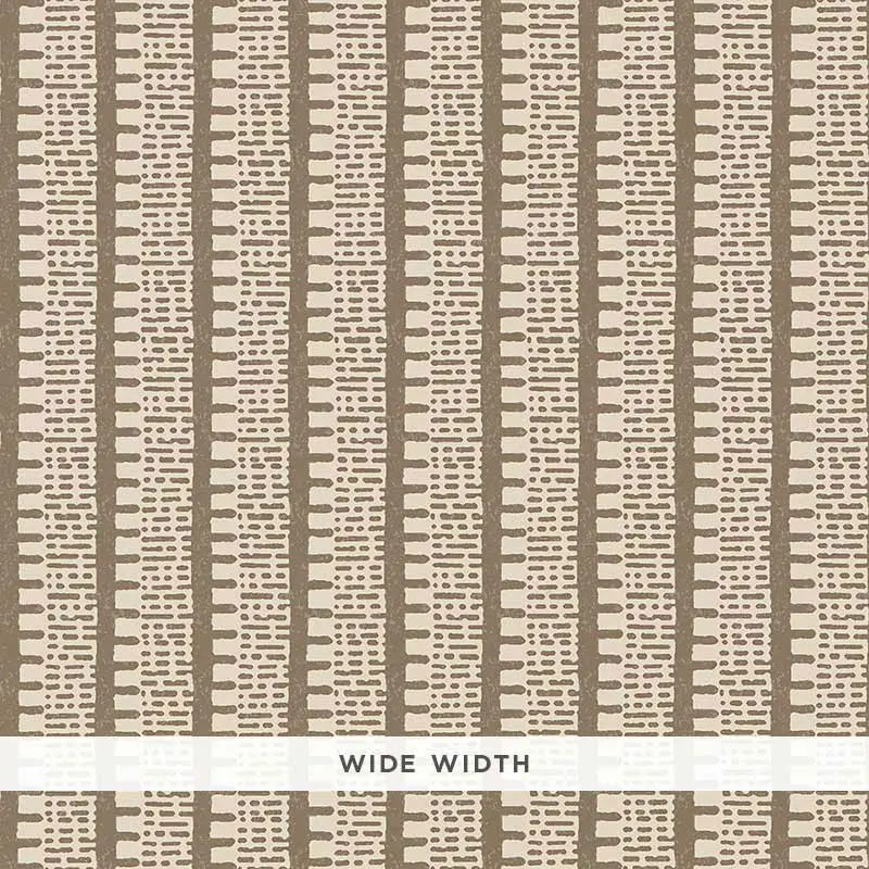 Schumacher Wallpaper 5008016 Kiosk Berber Brown