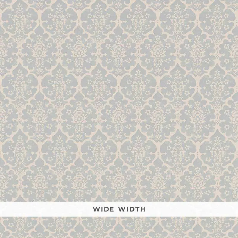 Schumacher Wallpaper 5008034 Burley Orpington Blue