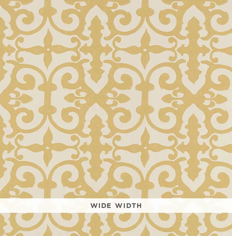 Schumacher Wallpaper 5008042 Ferne Park Straw