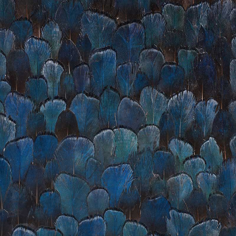 Schumacher Wallpaper 5008381 Amazonite Dark Blue