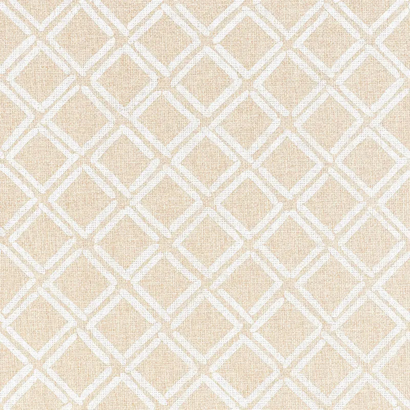 Schumacher Wallpaper 5008861 Dina Paperweave Natural