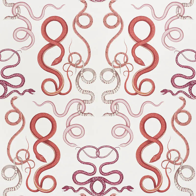 Schumacher Wallpaper 5009461 Giove Ruby & Garnet