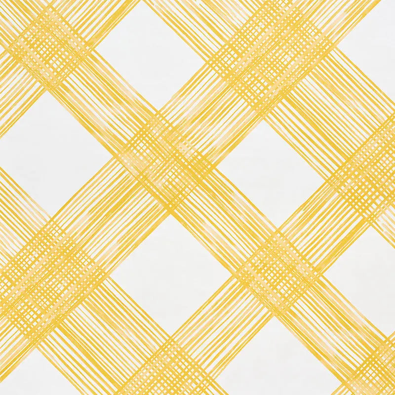 Schumacher Wallpaper 5009712 Traverse Yellow